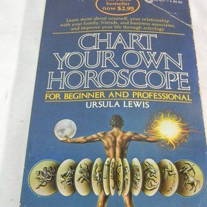 Chart Your Own Horoscope by Ursula Lewis - Pinnacle Books INC, Vintage 1976